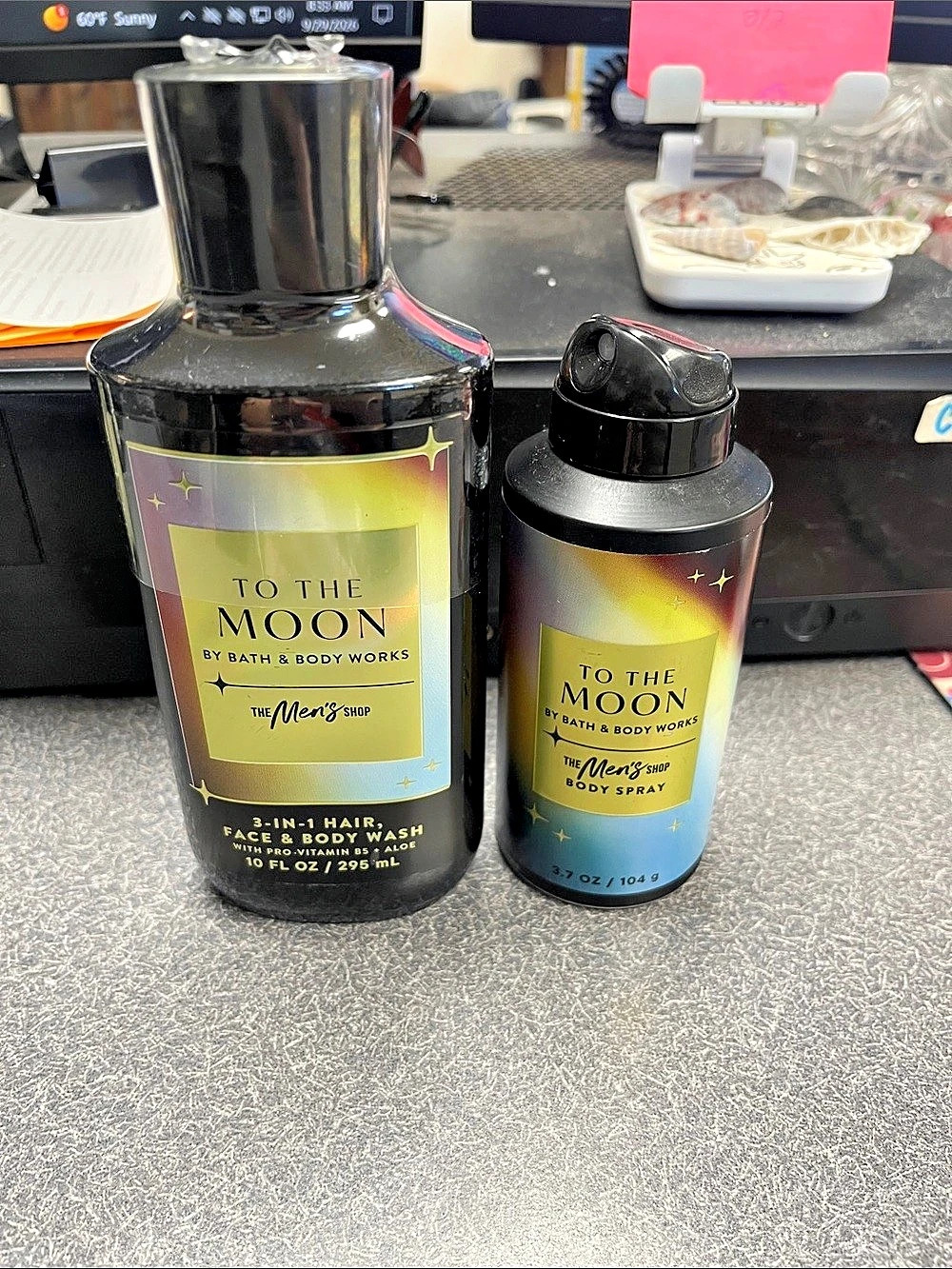 Bath and body works To the Moon 3-in-1 Hair, Body Wash Set